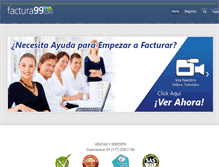 Tablet Screenshot of factura99.com